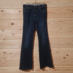 Ariat Dark Blue Rise Flare Women's Jeans Size 28Lx34